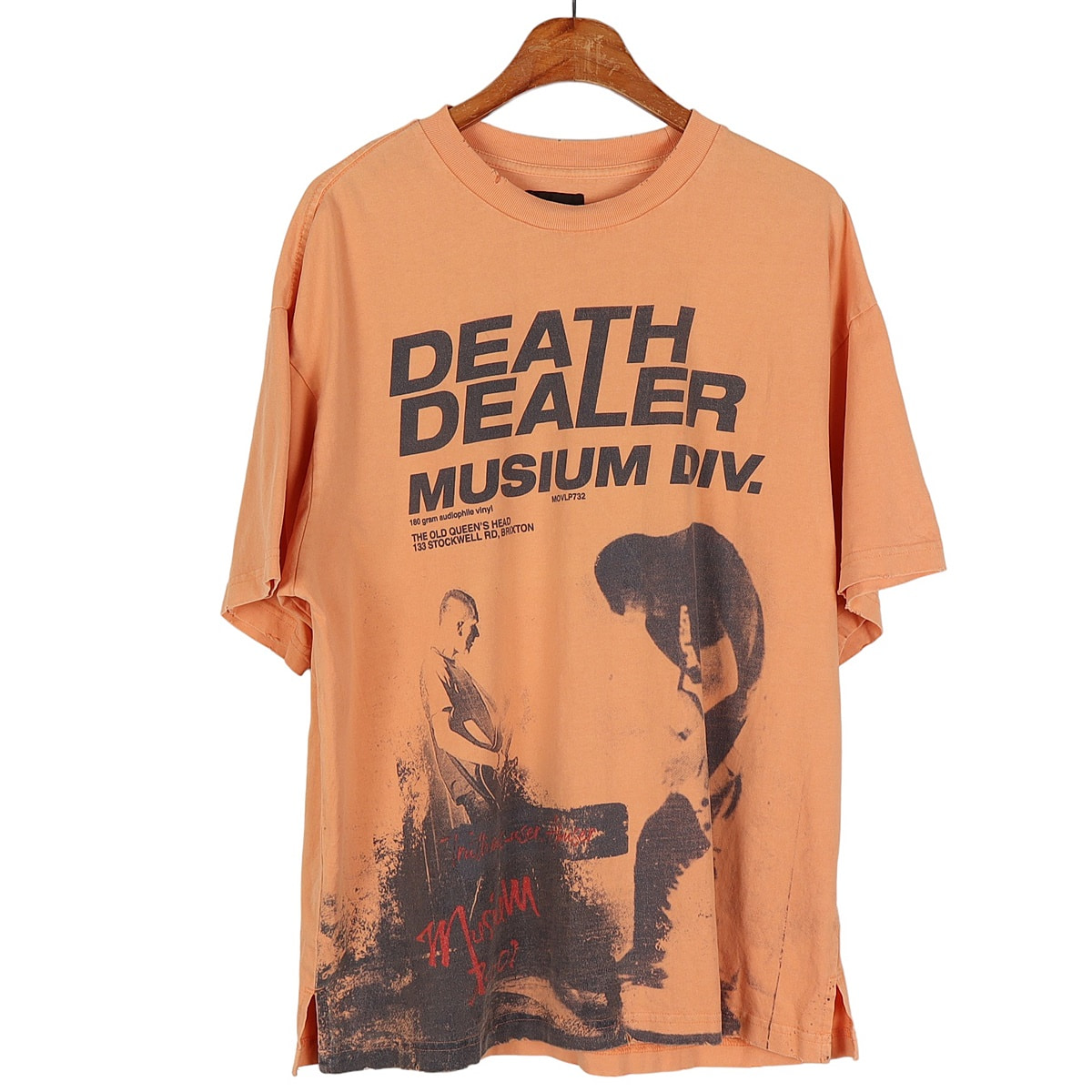 뮤지엄디브(MUSIUM DIV.) 디스트로이드 반팔 티셔츠 / 44