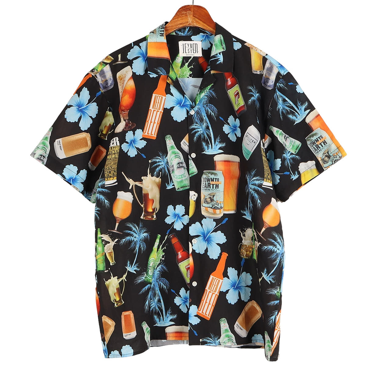 집시(JIPSY) 하와이안 반팔 셔츠 / F
