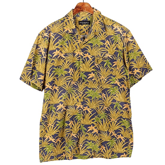 입생로랑(YVESSAINTLAURENT) 하와이안 반팔 셔츠 / 100