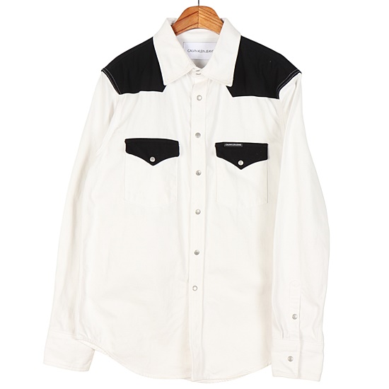 캘빈클라인(CALVIN KLEIN) JEANS 셔츠 자켓 / L