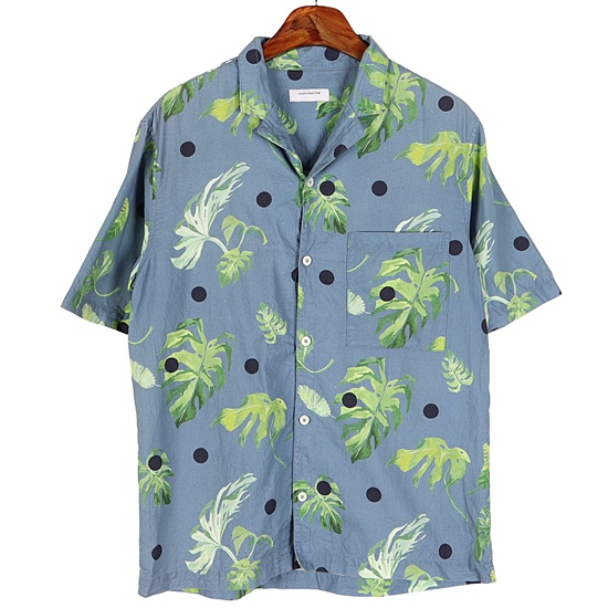 커스텀멜로우(CUSTOMELLOW) 하와이안 반팔 셔츠 / 100